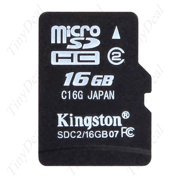 16 GB de memória TransFlash Genuine Kingston Cartão AKSTF16G