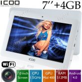 (ICOO) D50 DELUXE Android 4,0 7 "Touch Screen 4GB Tablet