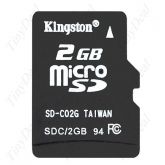Genuine Kingston 2GB Micro SD TF KSTF2G com fretes gratis